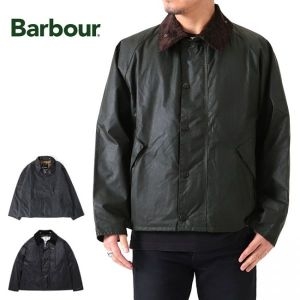 바버 TRANSPORT WAX 트랜스포트 왁스 오버사이즈 오일 자켓 MWX1678 방수 남자 269463 일본