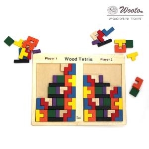 원목 2인용 테트리스