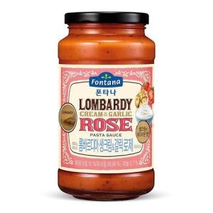 폰타나 롬바르디아 생크림 갈릭 로제 파스타소스 600g