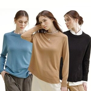 제이에비뉴 여성 소프트 플레어 풀오버 3종 SMN233F0301SW