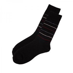 SJ 남자 IN1464 장목 정장패션양말 검정 1켤레 7198010