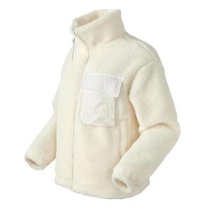 뉴발란스  여성 우븐포켓 플리스 집업