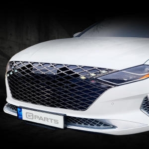 지파츠  더뉴 그랜져IG 그릴 크롬 블랙 튜닝