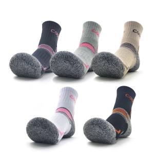 SMP스포츠 여성용/2중바닥 쿨론 등산양말 단목 6켤레 / 스포츠 두꺼운 기능성 쿠션 작업 겨울 국산100