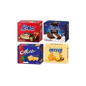 해태제과  해태 오예스 초코 쿠키앤크림 에이스 버터링총4개