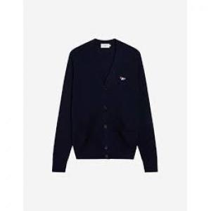 메종키츠네 남녀공용 트리컬러 폭스 가디건_FU00501KT1036 NA