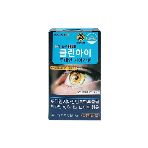 더블업 클린아이 루테인 지아잔틴 500mg 30캡슐