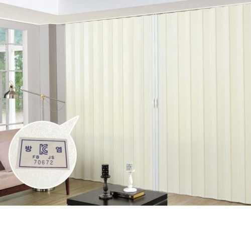 굿모닝블라인드 방염 홀딩도어 자바라 칸막이 접이문