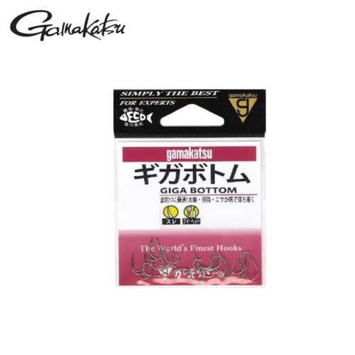 가마가츠  붕어바늘 기가보텀 중층붕어바늘 민물바늘 2호-369793