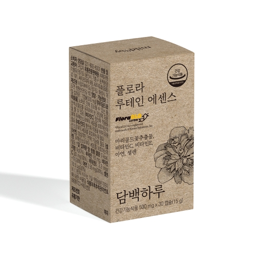 담백하루 플로라 루테인 에센스 500mg 30캡슐
