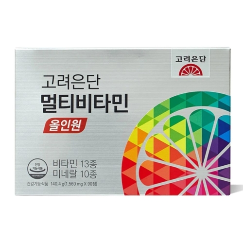 고려은단 멀티비타민 올인원 90정
