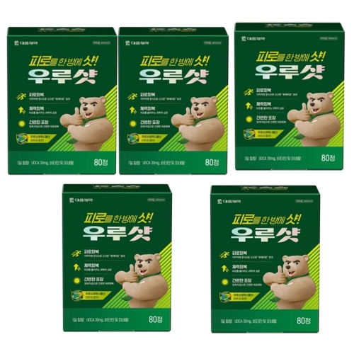 대웅제약 우루샷 30mg 80정