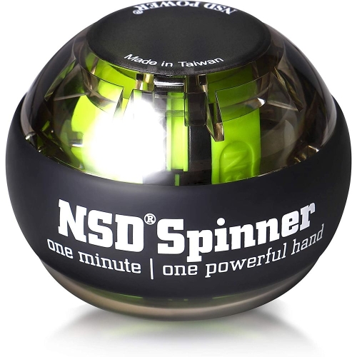NSD  Power Grip Ball Wrist Trainer 남성 여성 자이로 파워볼 운동기구 PB-688A 블랙