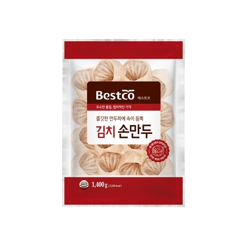 대상 베스트코 김치손만두 1.4kg [1개] - 에누리 가격비교