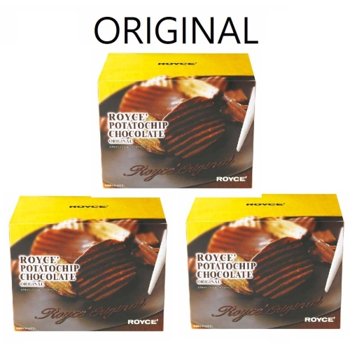 로이스  포테이토칩 초콜릿 오리지널 190g 3개