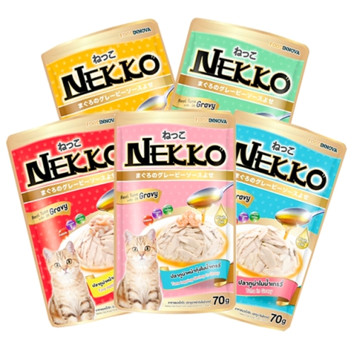 네코 참치토핑 치어 파우치 70g