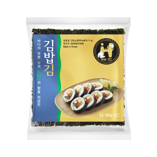 해농 김밥김 골드 230g 100매 1봉 1개 230g 1개 - 에누리 가격비교