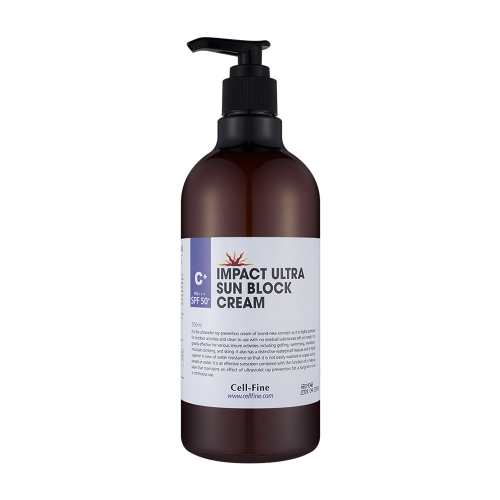 셀파인 썬블록 크림 500ml