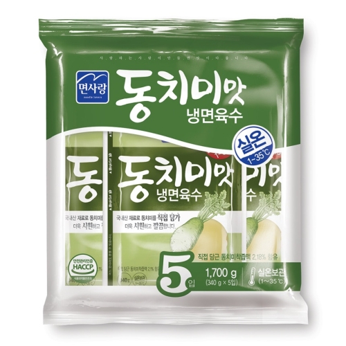 면사랑 동치미맛 냉면육수 340g