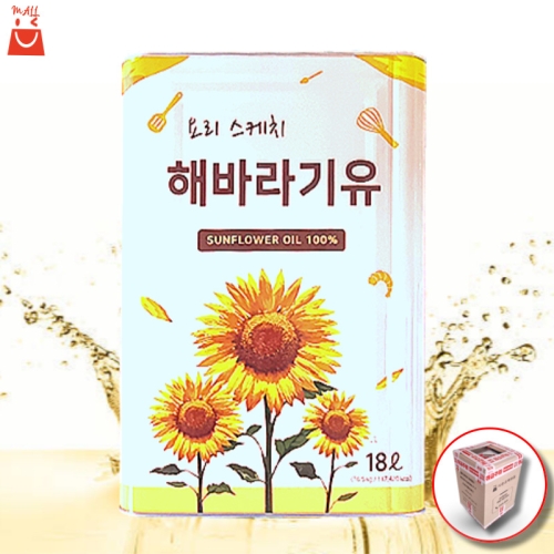 나비촌 요리스케치 해바라기유 18L