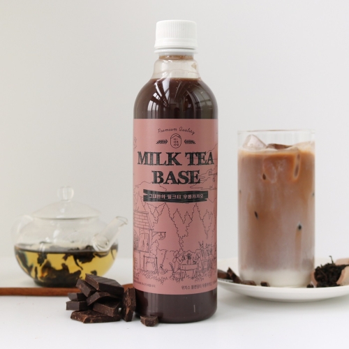 마녀의부엌 대용량 밀크티베이스 우롱카카오