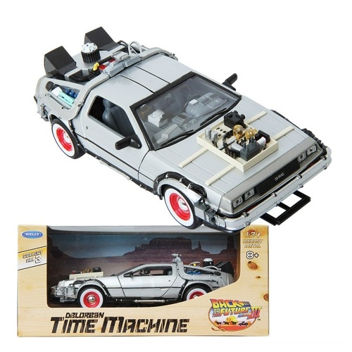 웰리  1/24 백투더퓨처 드로리안 타임머신 백투더퓨처3 드로리안