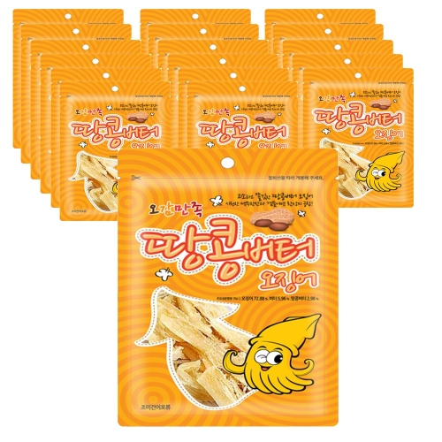 금한산업 땅콩버터 오징어 26g [18개] - 에누리 가격비교