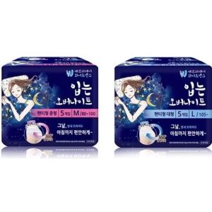 에브리데이 화이트센스 입는 오버나이트 중형 5개