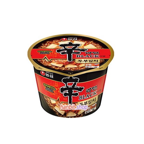 농심  신라면 블랙 사발 두부김치 94g