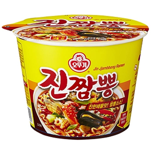 오뚜기  진짬뽕 용기면 115g