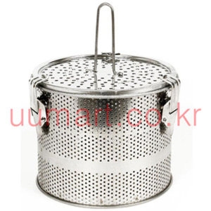 주방센스  스텐 멸치통 육수망 다시통 업소용
