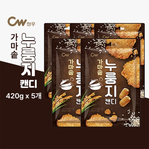 청우식품  누룽지맛 사탕 420g