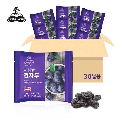 넛츠팜 씨를 뺀 건자두 30g