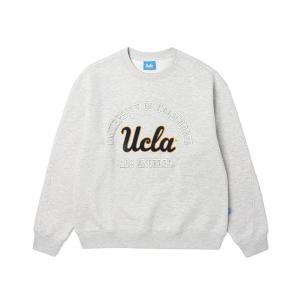 유씨엘에이 공용 자수 로고 크루넥 기모쮸리 맨투맨_UZALT81_24,45