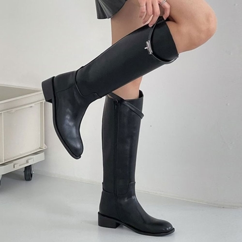 홀릭 HKR045 겨울 가죽부츠 롱부츠 가을 패션 여성