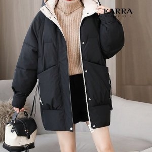 KARRA 사선셔링포켓패딩_A3F17969