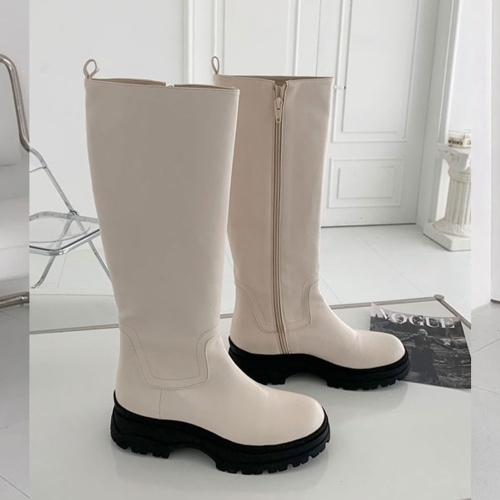 홀릭 HKR055 여성 롱부츠 가을 겨울 패션 가죽부츠 부츠