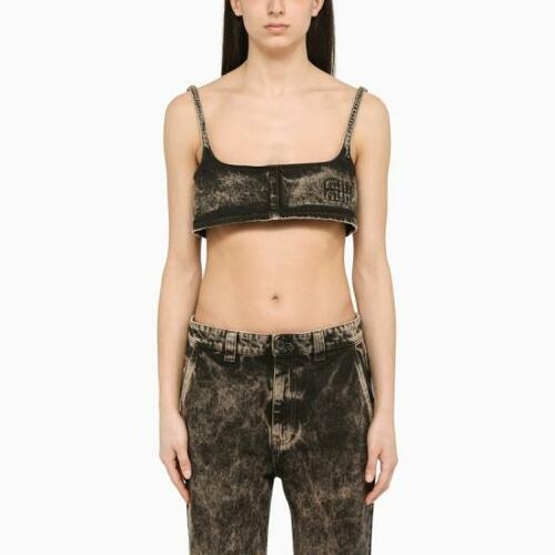 미우미우 탑 GWT042121H Black