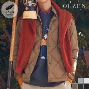 올젠 남성 구스다운 경량점퍼_ZOB4JP1310