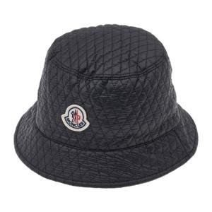 몽클레르 퀼티드 로고 패치 버킷햇_3B00027 788K4 999