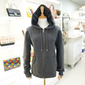 버버리 여자 후드집업 40155591 차콜 면 홀스 로고 명품 후디 친구 선물