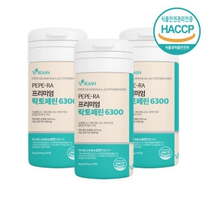 비카인 PEPE-RA 프리미엄 락토페린 6300 500mg 60정