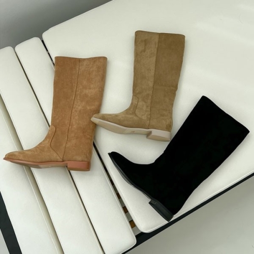 홀릭 HSM026 여성 부츠 스웨이드 롱부츠 가을 겨울