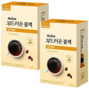동서식품 맥심 모카골드 부드러운 블랙믹스 스틱 20개입