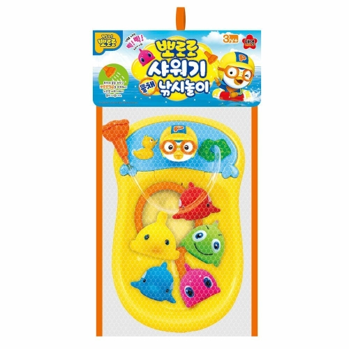 뽀로로 샤워기 뜰채 낚시놀이