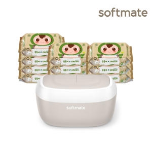 순둥이 소프트메이트 원스텝 케이스 + 물티슈 리필형*10팩 세트