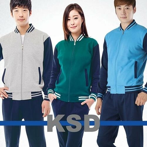 AG  한국스포츠  트레이닝복 상하세트 KSD-120 KSD-121 특양면 니트 행사 초저가 트레이닝 츄리닝 체육복 운동복