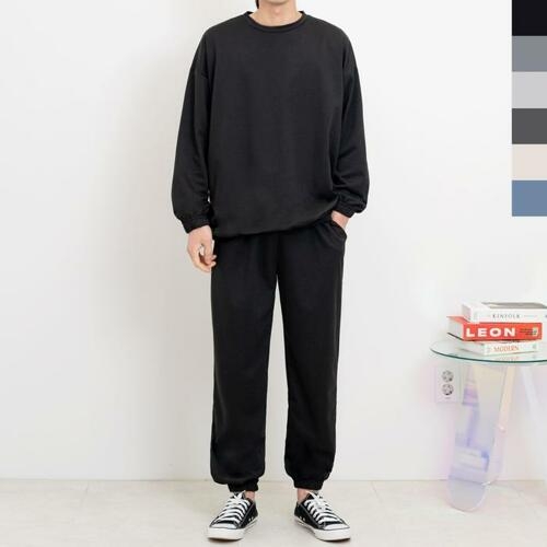 제이큐 GQQ M780_M880 남자밴드맨투맨조거세트