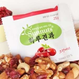 선명농수산  썬넛트 하루견과 크랜베리 25g