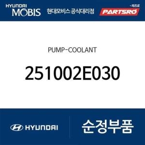 현대모비스 순정 워터펌프 쿨런트펌프 251002E030 쏘나타YF 쏘나타LF 부품몰